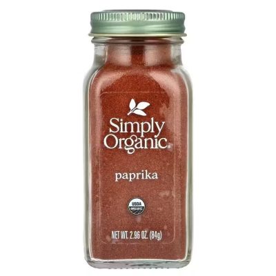 Simply Organic, Паприка, paprica, 84 гр