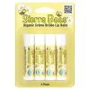 Sierra Bees, набор органических бальзамов для губ, крем-брюле (ваниль), 4 штуки