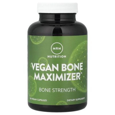 MRM Nutrition, Веганский комплекс для увеличения прочности костей, Vegan Bone Maximizer, 120 капсул