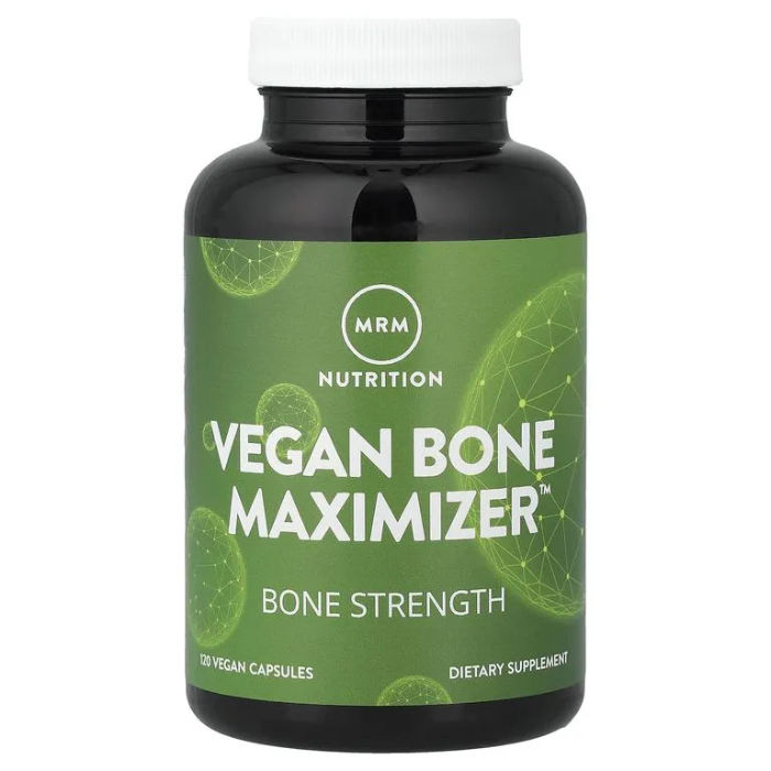 MRM Nutrition, Веганский комплекс для увеличения прочности костей, Vegan Bone Maximizer, 120 капсул
