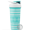 Blender Bottle, Шейкер спортивный, Sleek Sport, Blue Spruce, цвет голубая ель, сталь, 740 мл (25 унций)
