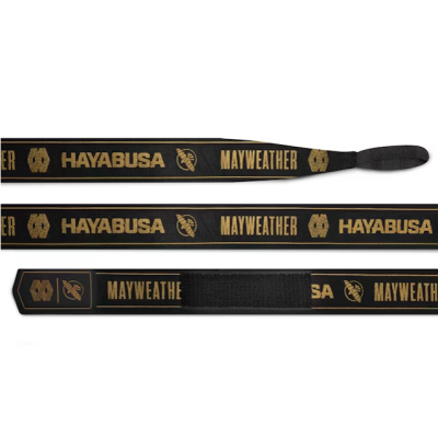Hayabusa, Бинты боксерские Mayweather, цвет черный/золотой