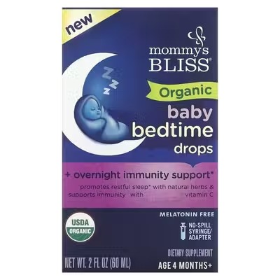 Mommy's Bliss, Baby Bedtime Drops, 4 Months+, капли для детей от 4 мес., 60 мл, ДИСКОНТ