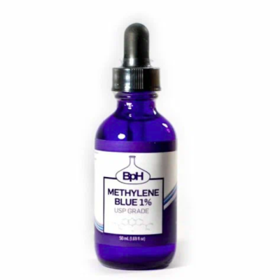 Biopharm, Methylene Blue 1% USP Grade, Метиленовый синий, раствор, 50 мл