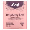 Yogi Tea, листья органической малины, поддержка репродуктивной системы, 16 чайных пакетиков