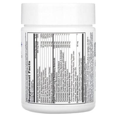 CodeAge, Lungs Vitamins+, витамины для здоровья легких, 90 капсул