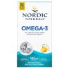 Nordic Naturals, Омега-3 со вкусом лимона, 690мг, Omega-3, 180капсул