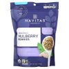 Navitas Organics, Органические ягоды шелковицы, без глютена, 227 г СРОК ДО 07/25