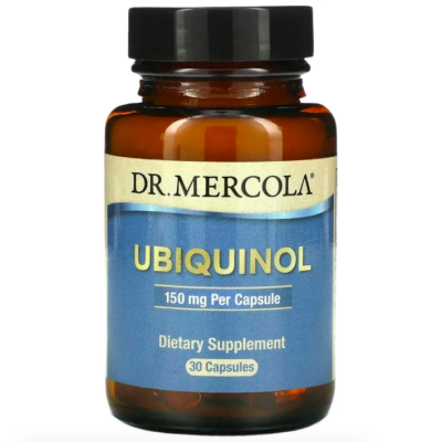 Dr. Mercola, Ubiquinol, Убихинол, 150 мг, 30 капсул