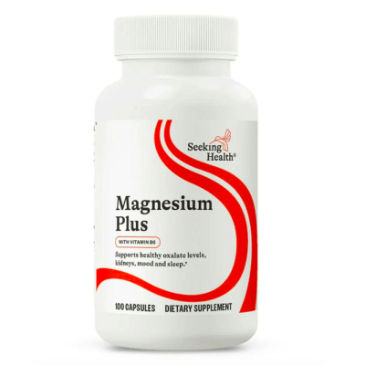 Seeking Health, Magnesium Plus, Магний с витамином B6, 100 капсул