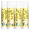 Sierra Bees, набор органических бальзамов для губ, крем-брюле (ваниль), 4 штуки