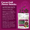 Navitas Organics, Organic Power Snacks, органический снек, какао и ягоды годжи, 227 г
