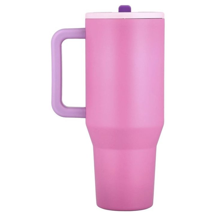 HydroJug, Traveler Tumbler, Sage, Стакан для путешествий, цвет "розовый сахар", 1183 мл