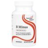 Seeking Health, B Minus, Комплекс витаминов группы B, без витамина B12 и фолиевой кислоты 100 капсул