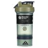 Шейкер спортивный + таблетница, Blender Bottle, Prostak, зеленый, FC Tan, 651 мл (22 унции)