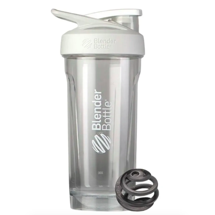 BlenderBottle, Шейкер, Tritan Sport (White) + BlenderBall (Black), 828 мл