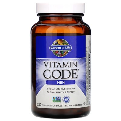 Garden of Life, Vitamin Code MEN, Мультивитамины для мужчин, 120 капсул