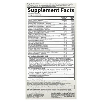 Garden of Life, Vitamin Code, Мультивитамины для женщин, 120 капсул