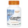 Doctor's Best, L-Carnitine, L-карнитин фумарат с карнитинами Biosint, 500 мг, 60 капс.