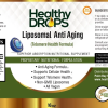 Healthy Drops, Liposomal anti-aging, Липосомальное антивозрастное средство, 237 мл Дисконт.