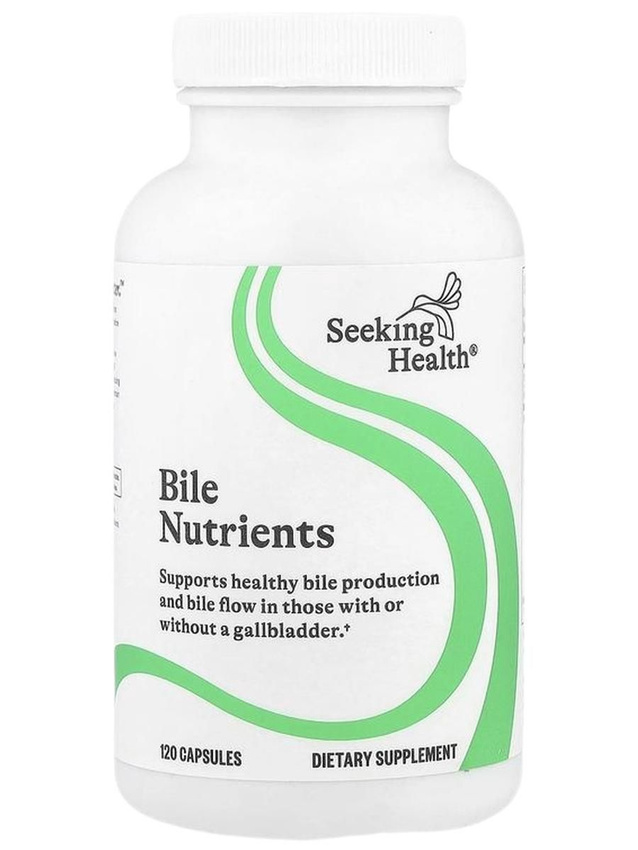 Seeking Health, Bile Nutrients, питательные вещества для желчного, 120 капсул