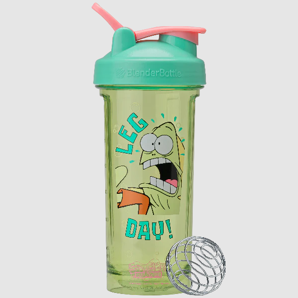 BlenderBottle, Шейкер спортивный, серия Pro 28, SpongeBob LegDay 828 мл (28 унций)