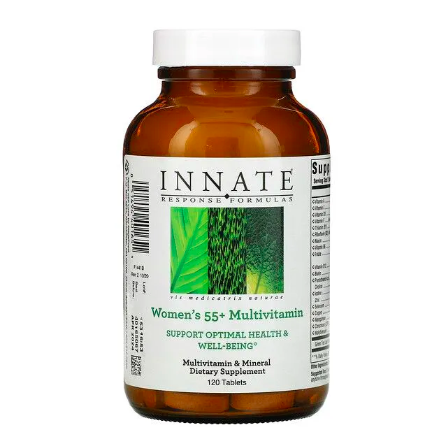 Innate Response Formulas, Мультивитамины для женщин 55+,120 таблеток ДИСКОНТ - треснута крышка