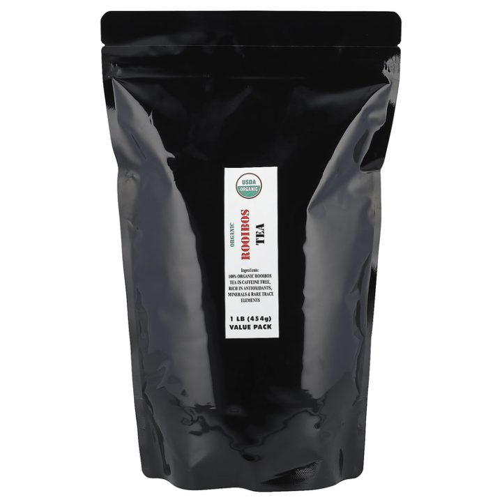 J&R Port Trading, Organic Rooibos Tea, Органический чай ройбуш, без кофеина, 454 гр