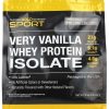 California Gold Nutrition, изолят сывороточного протеина, ваниль, 907 г