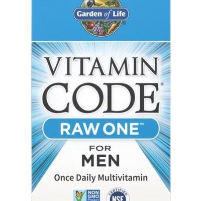Garden of Life, Vitamin Code Raw One For Men, Мультивитамины для мужчин, 30 капсул