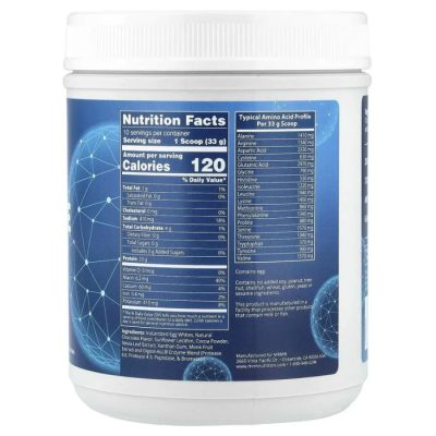 MRM Nutrition, Протеин из яичного белка, вкус шоколада, 340 г