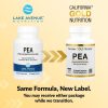 Lake Avenue Nutrition, ПЭА (пальмитоилэтаноламид), PEA, 30 капсул