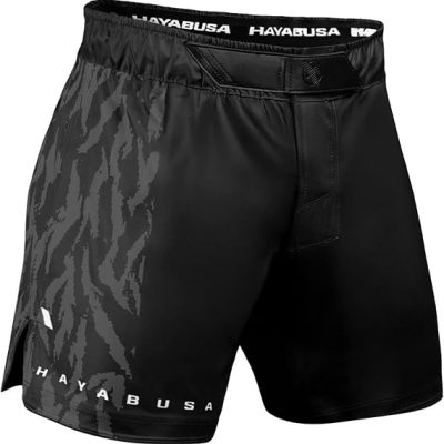 Hayabusa, Apex 3/4 Thigh Fight Shorts, Тренировочные мужские шорты, черные, размер L