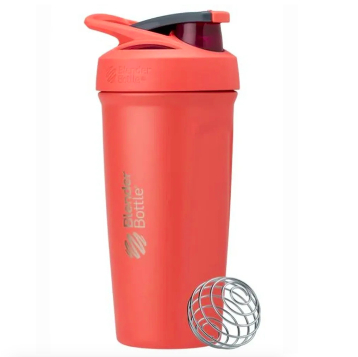 BlenderBottle, Шейкер спортивный, Stainless Sport, цвет Grapefruit, сталь, 710 мл