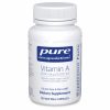 Pure Encapsulations, Витамин А 3000 мкг (10 000 IU), Vitamin A, 120 мягких капсул