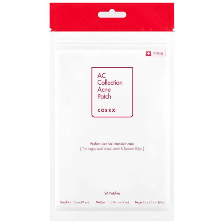 COSRX, Антибактериальные патчи от акне, AC Collection Acne Patch, 26 штук