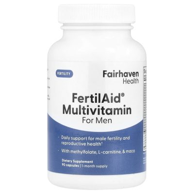 Fairhaven Health, FertilAid, здоровье мужской репродуктивной системы, 90 капсул