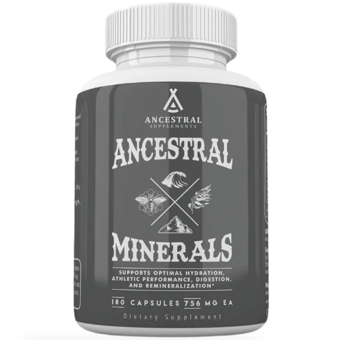 Ancestral Supplements, Minerals, Минералы, 180 капсул