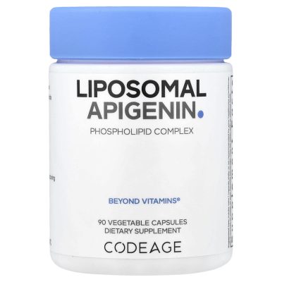 Codeage, Liposomal Apigenin Phospholipid Complex, апигенин комплекс, 90 капсул