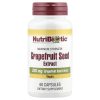 NutriBiotic, GSE, экстракт косточек грейпфрута, 250мг, 60 капсул