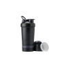 BlenderBottle, Шейкер + контейнер, ProStak, цвет Clear Black (прозрачный/черный), 651 мл