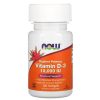 Витамин D3 10 000, NOW Foods, 120капсул