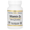 California Gold Nutrition, Витамин D3, 125 мкг (5000 МЕ), 90 капсул из рыбьего желатина