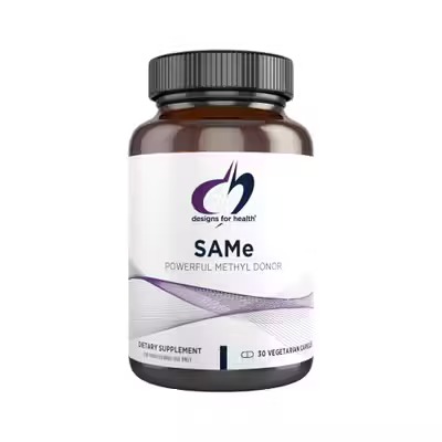 Designs for Health, SAM-e, 200 мг, поддержка нервной системы, 30 капсул