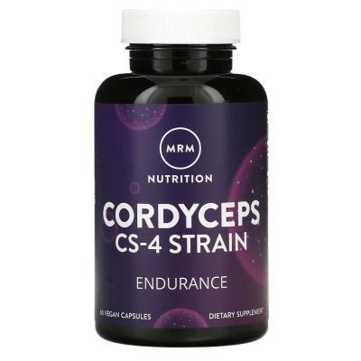 Кордицепс, Cordyceps, MRM Nutrition, штамм CS-4, 60 капсул.