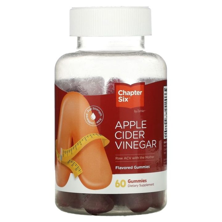 Chapter Six, Apple Cider Vinegar, яблочный уксус, 60 жевательных конфет