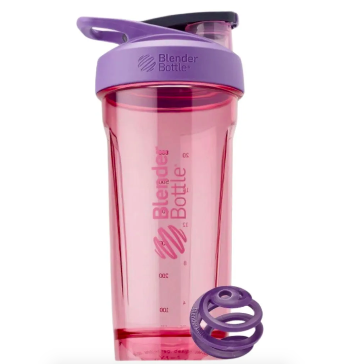 Blender Bottle, Шейкер, Tritan Sport + BlenderBall, цвет сирен/роз+слива, 828 мл