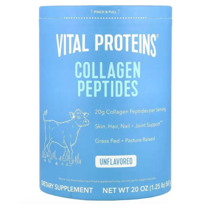 Vital Proteins, Collagen Peptides, Пептиды коллагена, 567 г Дисконт - помята коробка