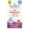 Nordic Naturals, Prenatal DHA, омега-3 и D3, вкус клубники, 830 мг, 90 капсул