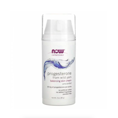 Now Foods, Липосомный крем с прогестероном 85г, Progesteron With Wild Yam